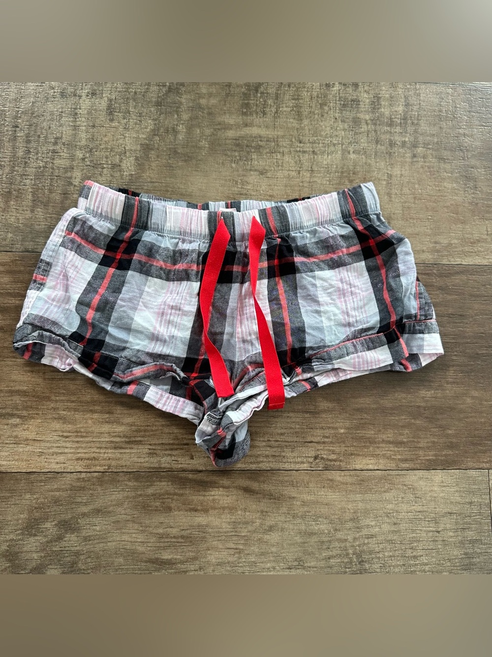 Victoria’s secret plaid pajama shorts